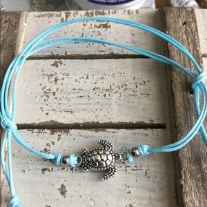 3 adjustable turtle anklets for $7